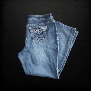 Apt. 9 Embellished Flap Pocket Bootcut Jeans Size 20W